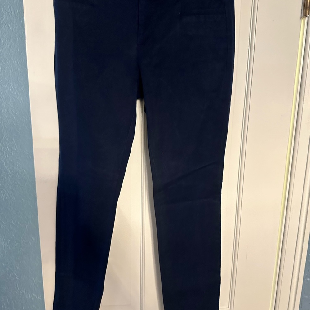 Banana republic Sloan women’s pants slacks size 2 Navy Blue